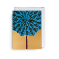 Dahlia Golden | Kew Gardens | Mini Card
